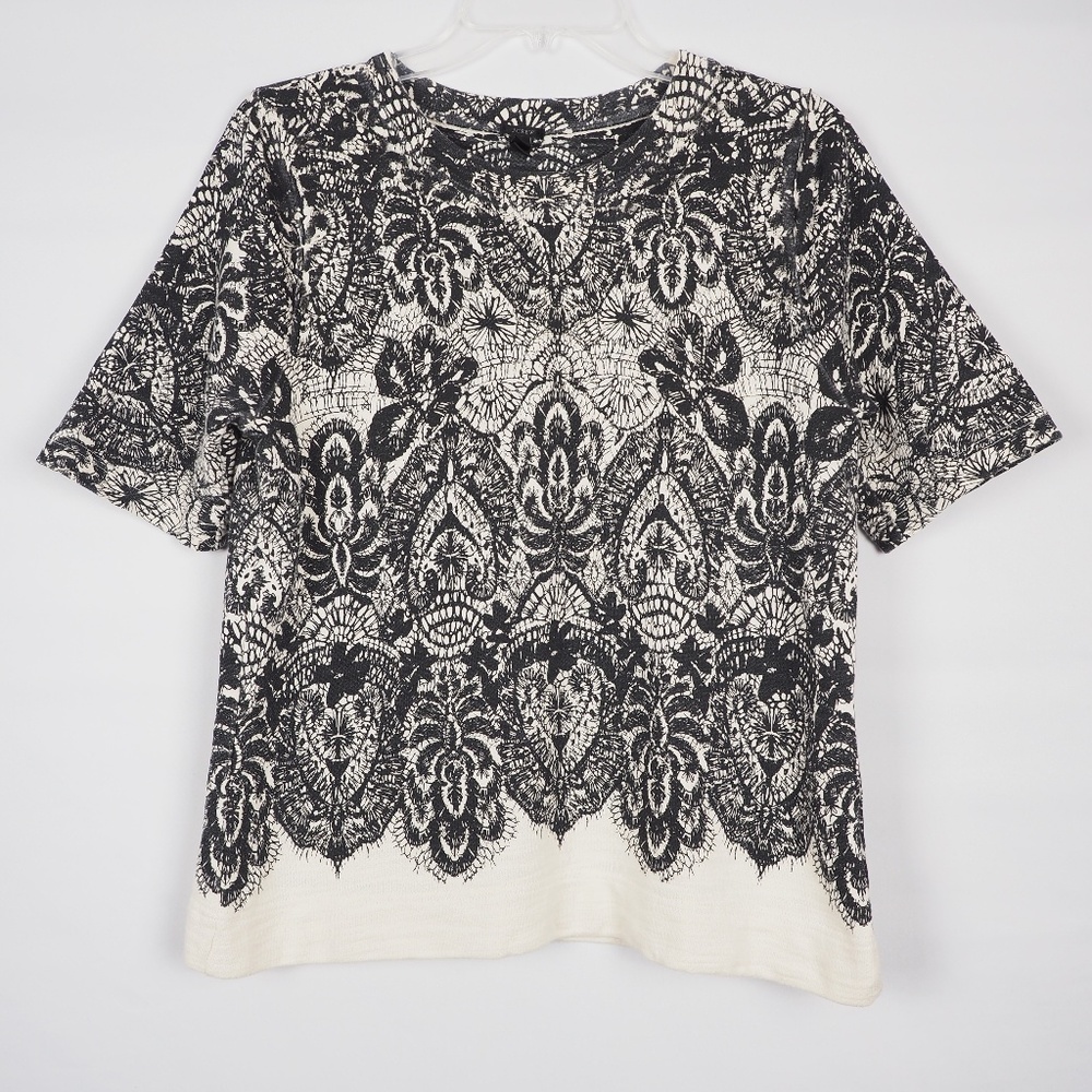 J Crew Short Sleeve Lightweight Sweatshirt, Size M
